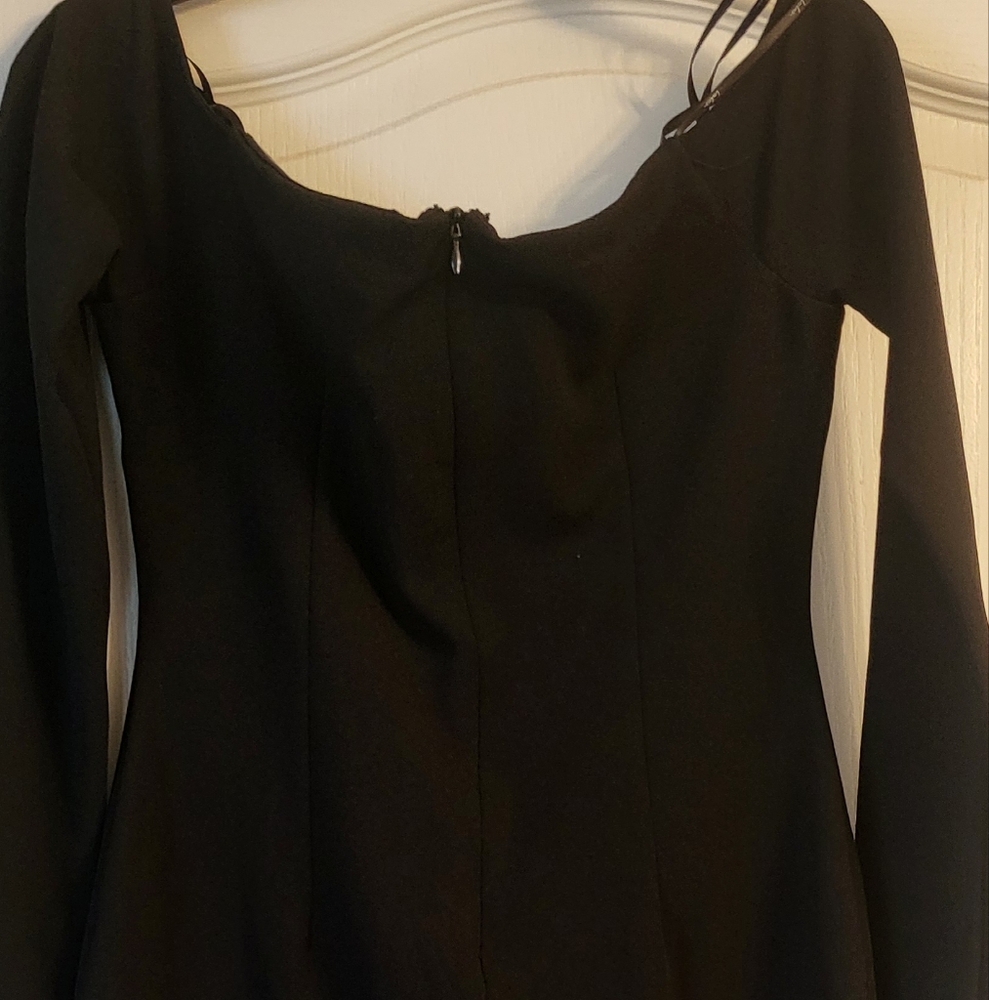 Lulus black cocktail dress